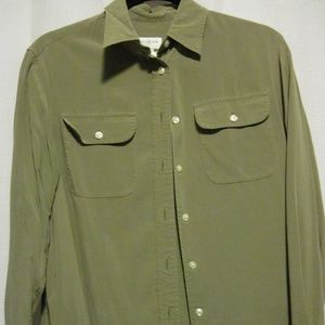 Jones New York Sport Sage Green Shirt - Size S